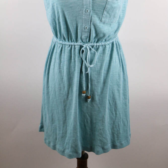 TOMMY BAHAMA BLUE DRESS XS Drawstring Sleeveless - Picture 5 of 6